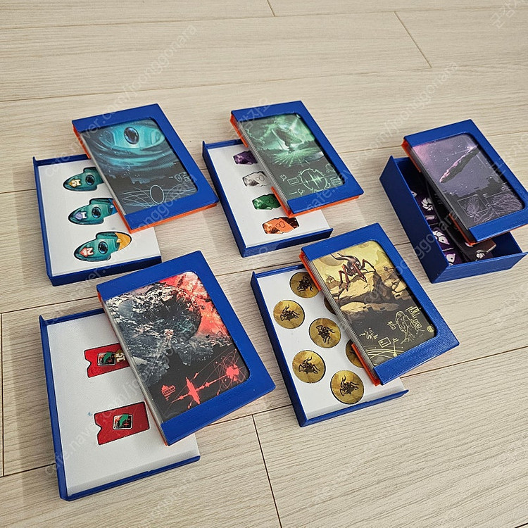 세티 보드게임(미개봉)+오거나이저+컴포넌트+LED--8