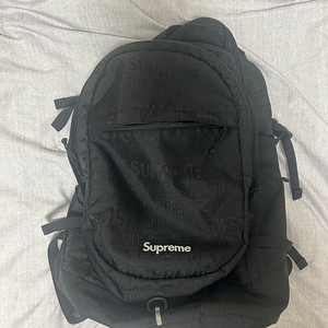 19ss 슈프림 백팩 블랙