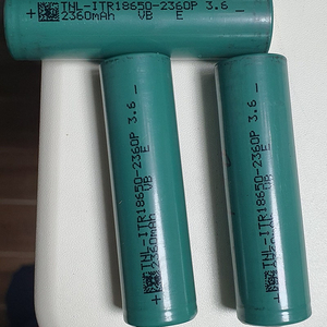 TNL-1TR18650-2360mA 배터리