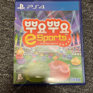 PS4 뿌요뿌요 E스포츠 (E SPORTS) 타이틀 팝니다