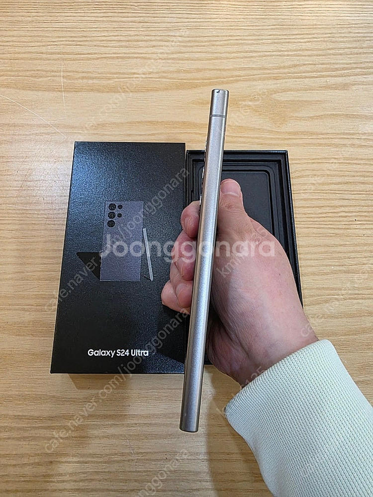 갤럭시s24울트라바이올렛512gb 자급제중고폰판매합니다--4