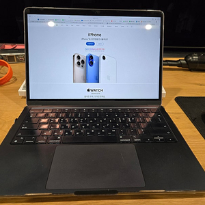 맥북에어 m2 16GB / 512GB 스페이스 블랙