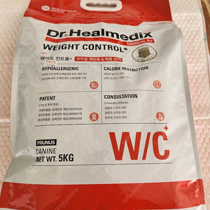 닥터힐메디스w/c 5kg (피부+다이어트사료)