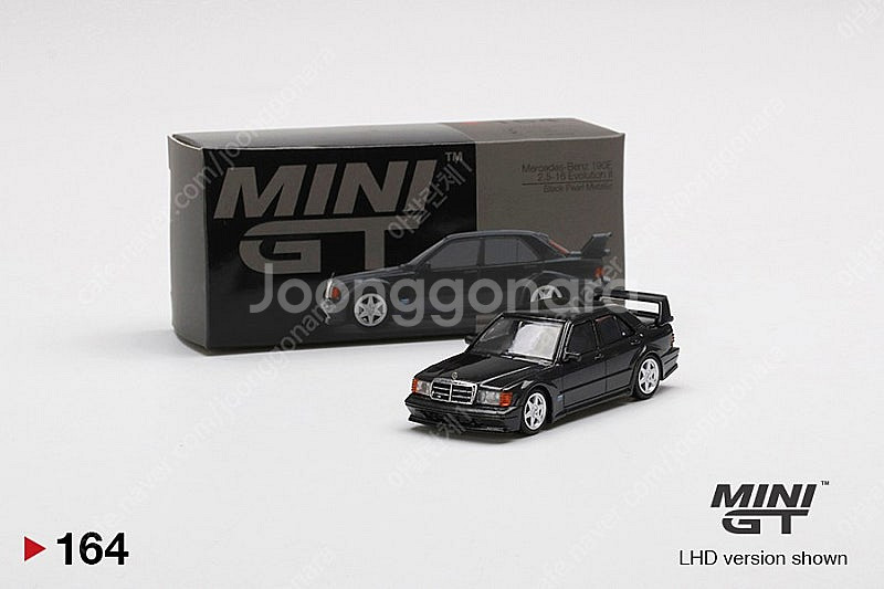 mini gt 벤츠 190E 블랙 (164번) 미개봉 ...--0