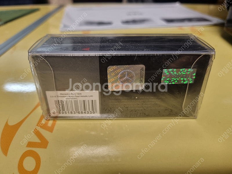 mini gt 벤츠 190E 블랙 (164번) 미개봉 ...--2