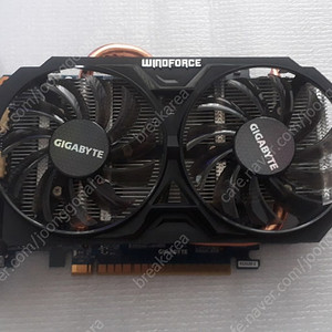 지포스 그래픽카드 GTX 750Ti(GV-N75TOC-2GL) 택포