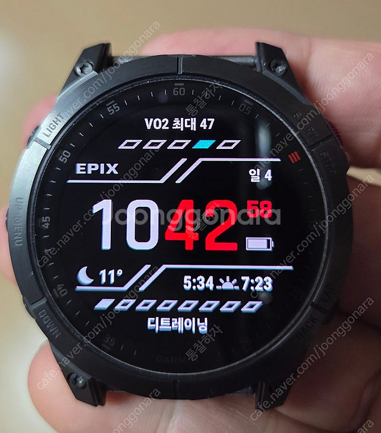 Garmin 가민 에픽스 epix Gen2 블랙 티타늄--1