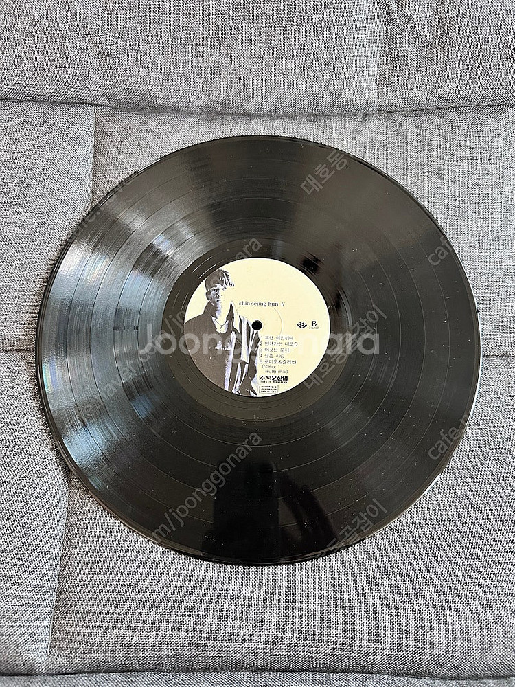 신승훈 4집 LP 음반--5