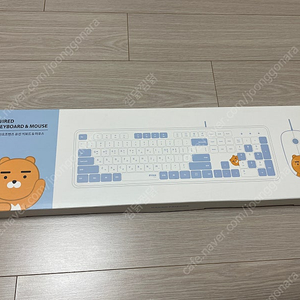 카카오프렌즈 유선 키보드 및 마우스