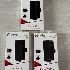 미개봉 3개 셀리 월리 아이폰 13/13 Pro 케이스 새상품