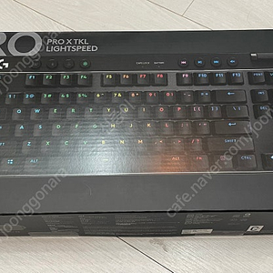로지텍 G Pro x TKL Lightspeed 블랙 적축 새제품