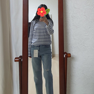 시에로 찢어진 청바지