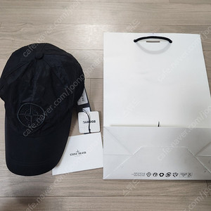 스톤아일랜드 나일론볼캡 블랙xl