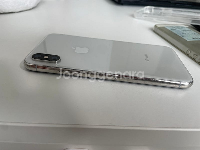 아이폰xs 실버 64gb--5