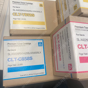 삼성 CLT-C858S 정품 토너 새상품