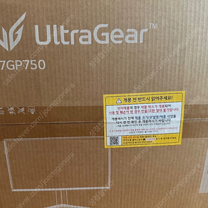 (국내정품) 미개봉 LG 울트라기어 모니터 27GP750