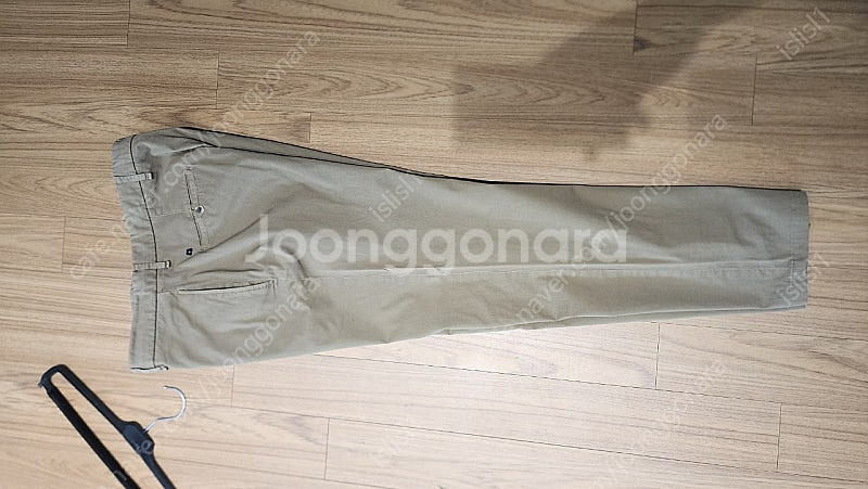 Lardini 스트레치 워시드 베이지 치노팬츠 52--2