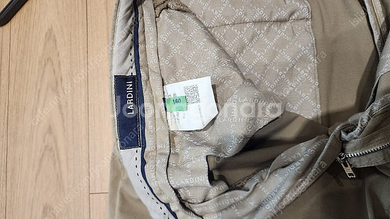 Lardini 스트레치 워시드 베이지 치노팬츠 52--5