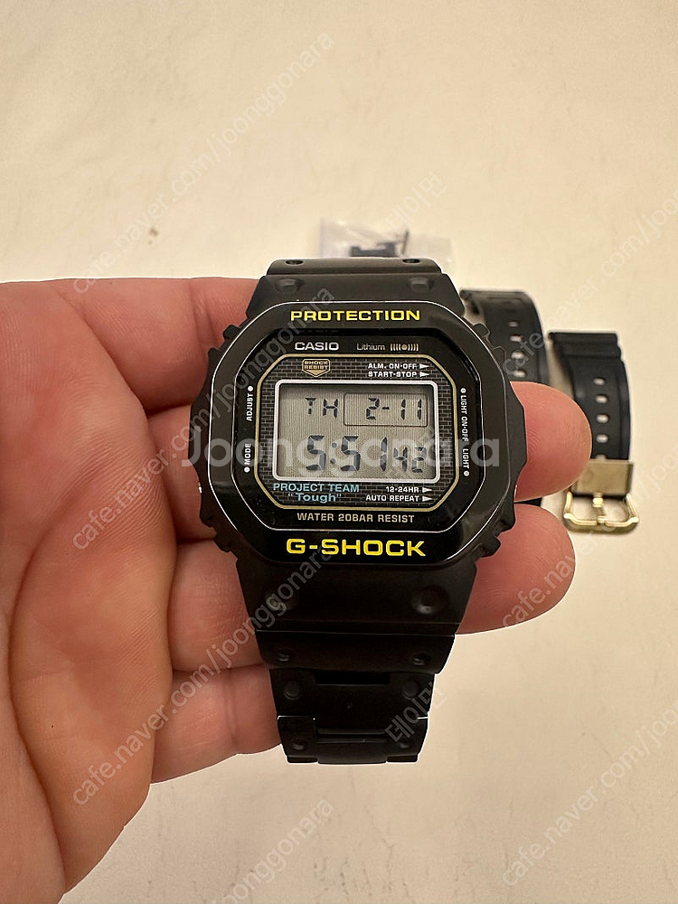 지샥 DW-5035D 35주년 스퀘어 TB커스텀 판매.--7
