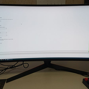 lg 34gk950f 부품용 모니터_ 3 만원