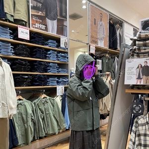 유니클로윈드브레이크바람막이