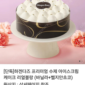 하겐다즈 아이스크림케이크 리얼블랑