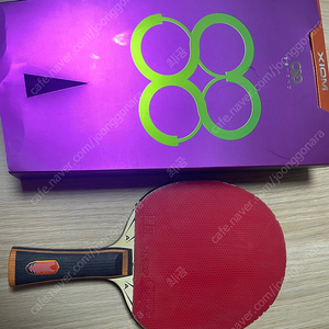 엑시옴 아이스크림AZX 탁구라켓