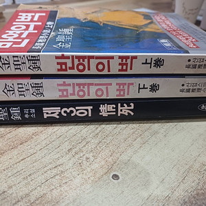 김성종 추리소설 (제3의정사..반역의 벽.(1.2권 )