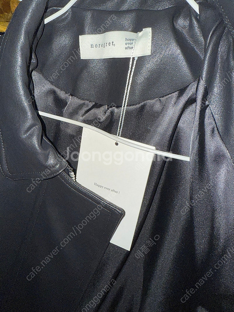 노리그렛 크롭 래더자켓 팝니다--2