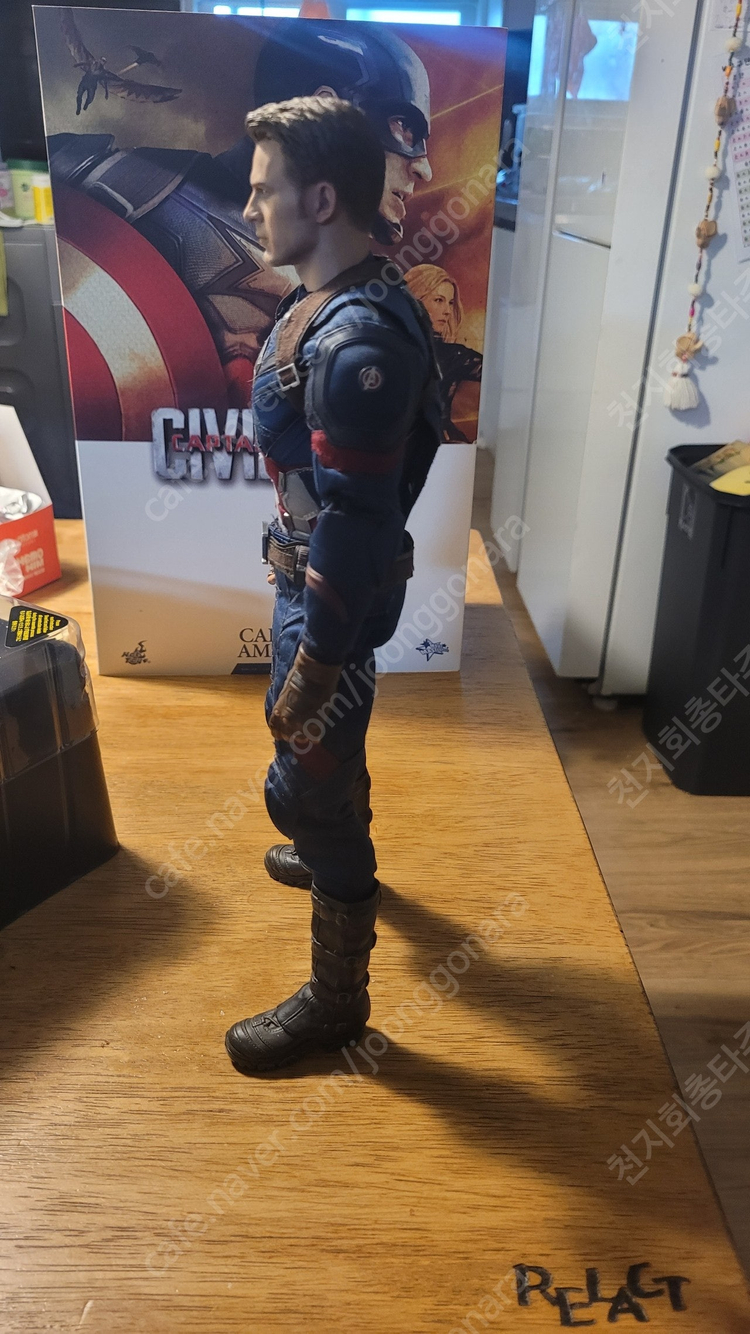 핫토이 시빌워 워머신 풀구성 (카톤O), 시빌워 캡틴, 마크7 노멀헤드 (이디스), 마크50 헤드, 팔, 다리 그 ... 이미지