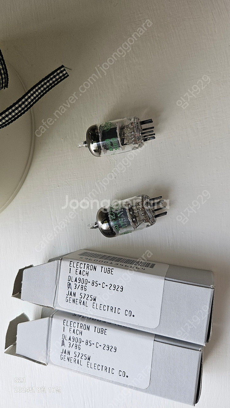 jan 5725 진공관 ge 5725w--2