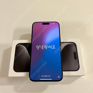 아이폰15프로맥스 블랙 미국판 카메라 무음