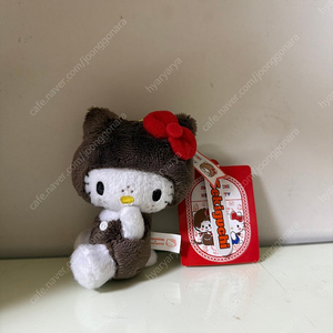몬치치 헬로키티 인형 키링 (택 달린 새 상품)