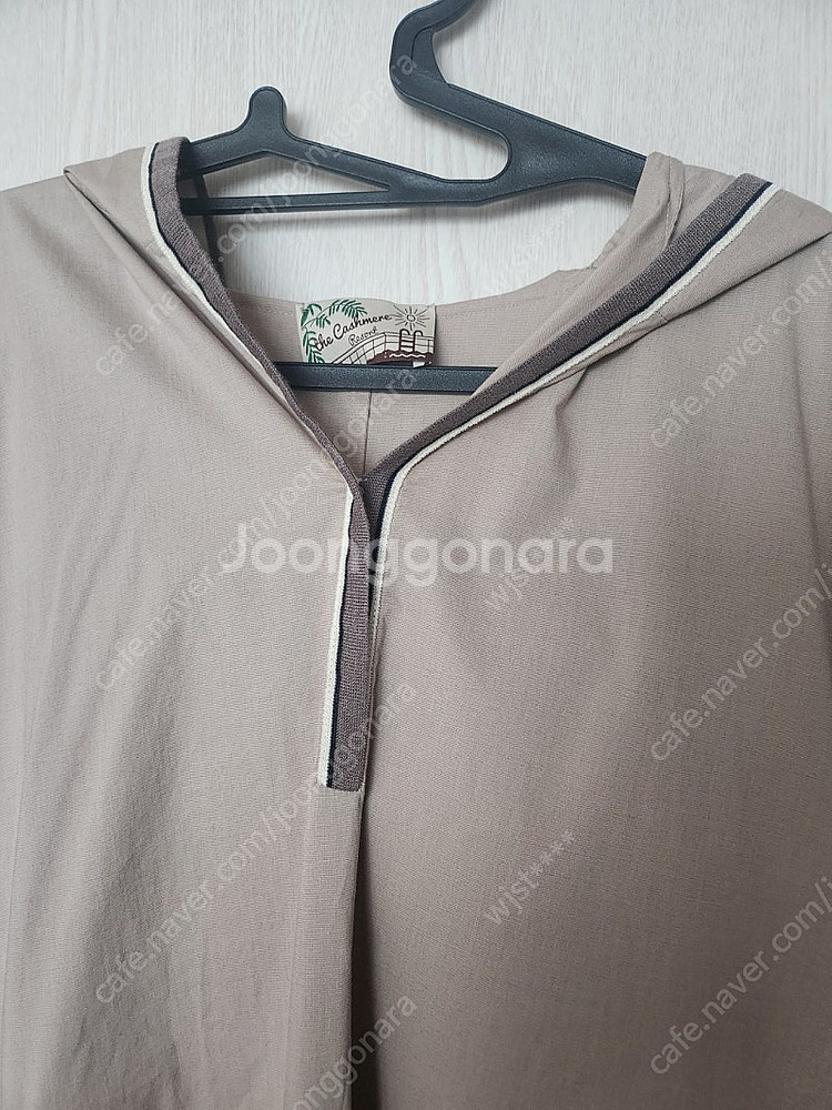 더캐시미어후드원피스(비품 새상품) 타임 마인 랑방 시스템 sjsj 한섬--2