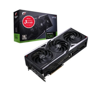 컬러풀 지포스 RTX 5080 Vulcan OC D7 16GB 피씨디렉트 불칸 미개봉 새제품 팝니다 피씨디렉트