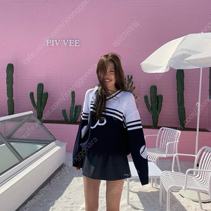피브비 베이스볼 니트 새상품