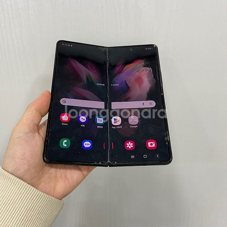 78294 갤럭시Z폴드3 블랙 256GB 부산 중고폰 ...--2
