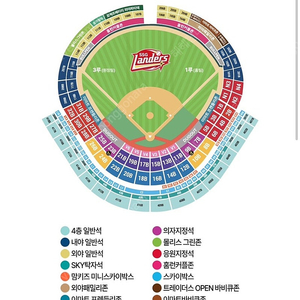 [5.9 금 / 5.10 토 / 5.11 일요일] SSG 랜더스 vs 기아 타이거즈 3루 내야필드석 및 3루 SKY뷰석 4연석 양도해요