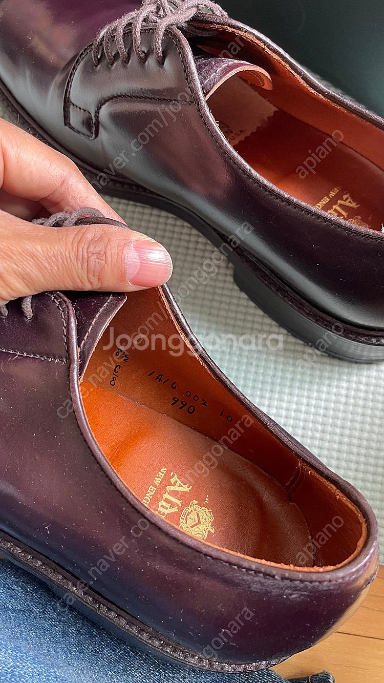 알든 alden 9901, 990, 975 사이즈 8 ...--4