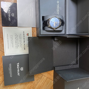 태그호이어 까레라 칼리버5 오토매틱 41mm 청판