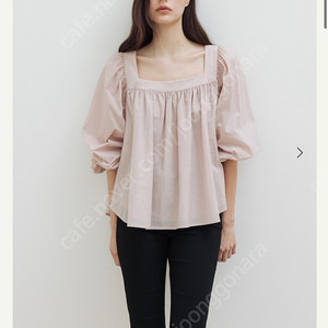 시에sie 러플 블라우스 핑크 24ss F