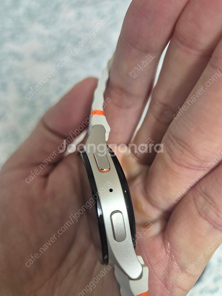 갤럭시워치7 40MM 블루투스 40미리 WIFI 크림색...--2