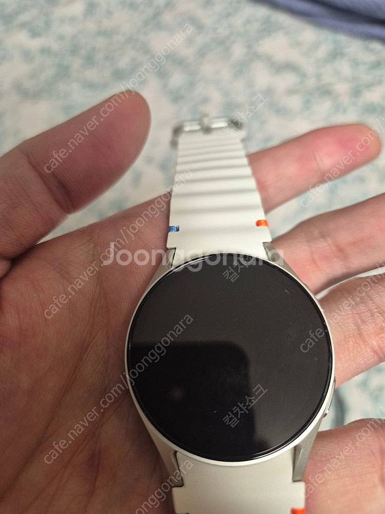 갤럭시워치7 40MM 블루투스 40미리 WIFI 크림색...--5