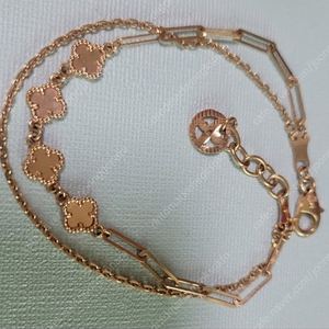 18k 핑크골드 팔찌