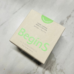 새상품 비긴스 바이 정샘물 쿠션