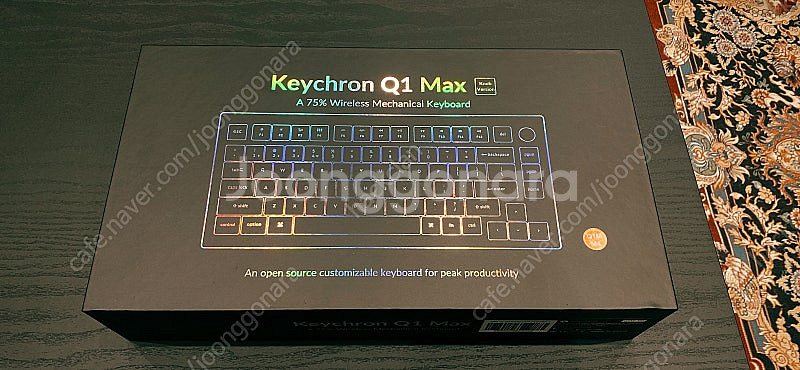 키크론 Q1 Max (기계식키보드) keychron 바...--1