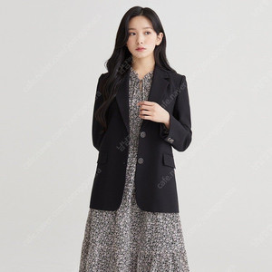 로엠 싱글 자켓 블랙 검정색 S 새상품