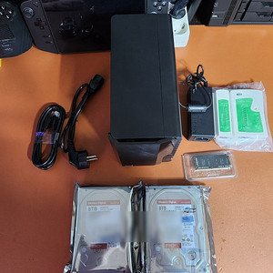 시놀로지DS220+ WD REDPLUS 16TB + 램 6G