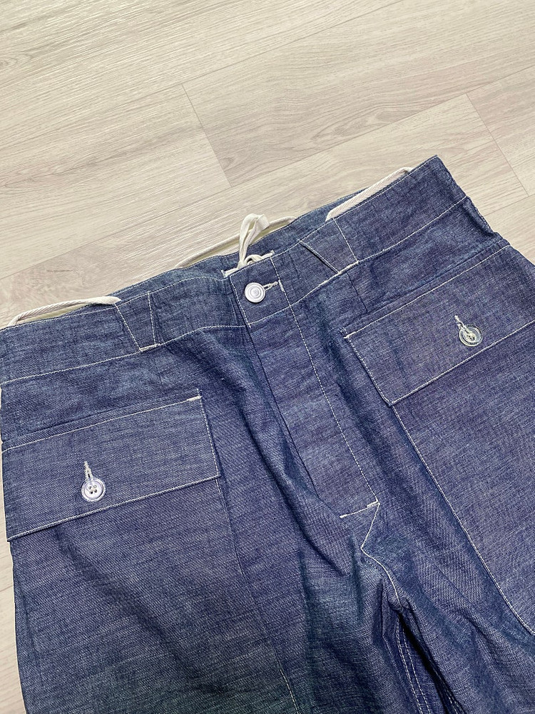 올리브드랩서비스 ODS DECKER PANTS 샴브레이 팬츠 M사이즈 판매 스펙테이터 이미지
