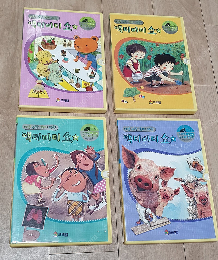 프뢰벨 액티비티쇼 DVD, 노부영 영어 cd 등--1